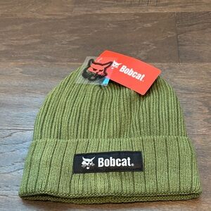 Bobcat Textured Knit Cuffed beanie,fleece lined,stretch,patch logo,warm,winter